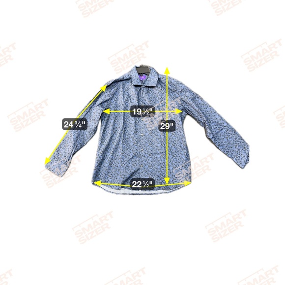 Tallia Men's Shirt Lot of 3 Large 16.5 Plaid Flip Cuff Long Sleeve Button Up - Picture 9 of 13